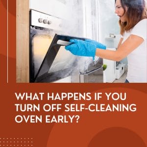 Turn Off Self-cleaning Oven Early