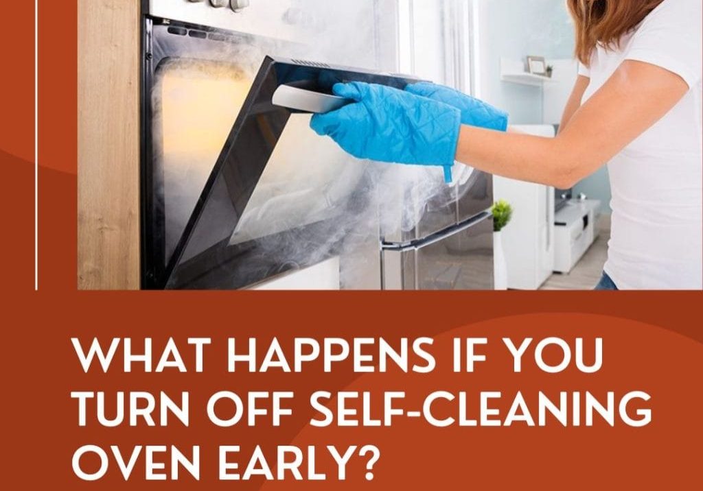 Turn Off Self-cleaning Oven Early
